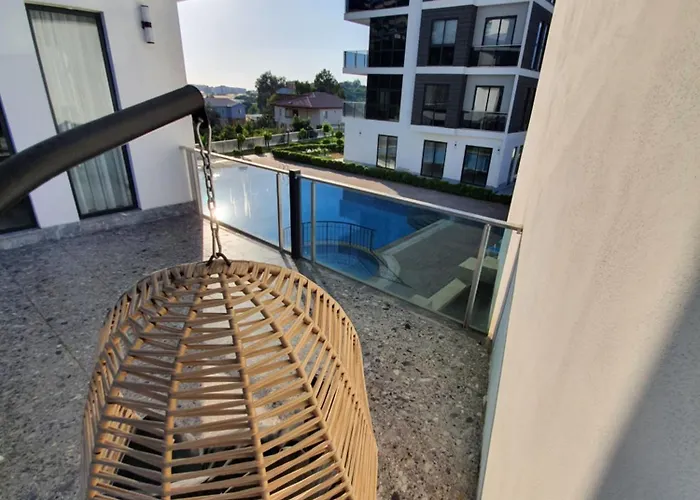 Dreamy Luxury Duplex With A Special View And 300 Meters Of Private Garden * Alanya