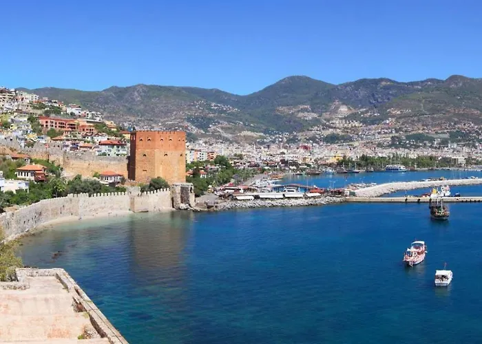 Dreamy Luxury Duplex With 300 Meters Of Private Garden * Alanya